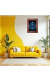Maa Kali Photo Frame Religious Wall & Table Decor Frame | Maa Kali Spiritual Photo Frame For Home, Temple & Office | Decorative Hindu God & Goddess Frame (Pack Of 1) (F18378)
