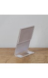 HiTechMart 2.5x3.5 Inch Acrylic L-Shaped Paramahansa Yogananda Photo Frame Stand – Small Picture Frame for Car Dashboard, Desk, Office – Clear Acrylic Frame (6.5x9 cm)