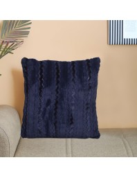Home Beautiful Navy Blue Polyester Cushion
