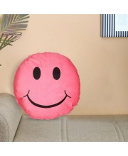 Home Beautiful Pink Microfiber Cushion