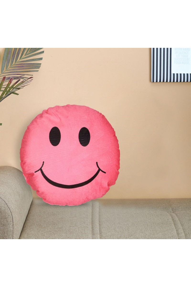 Home Beautiful Pink Microfiber Cushion
