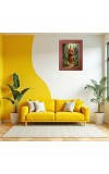 GautamBudhha Photo Frame 10x14 Inch Religious Wall & Table Decor Frame | GautamBudhha Spiritual Photo Frame For Home, Temple & Office | Decorative Hindu God & Goddess Frame (Pack Of 1) (F18200)