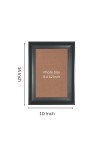 Elegant Black Photo Frame for Wall & Table Décor | Wooden Finish Picture Frame for Home, Office & Gift Use | Suitable for Photo, Certificate & Artwork Display