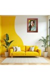 Guru Ravidas Ji Photo Frame Religious Wall & Table Decor Frame | Guru Ravidas Ji Spiritual Photo Frame For Home, Temple & Office | Decorative Hindu God & Goddess Frame (Pack Of 1) (F182
