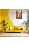 Lord Ram Mata Sita Photo Frame 21X25 Inch Religious Wall & Table Decor Frame | Lord Ram Mata Sita Spiritual Photo Frame For Home, Temple & Office (F18165X21X25)