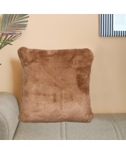 Home Beautiful Brown Velvet Cushion