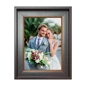 HiTechMart Dark Polystyrene 7x9 Picture Frame Wooden Photo Frame with Glass Front Decorative Frame for Tabletop Display Ideal for Wedding, Family, or Office Décor HiTechMart Dark Polystyrene 7x9 Picture Frame Wooden Photo Frame with Glass Front Decorative Frame for Tabletop Display Ideal for Wedding, Family, or Office Décor