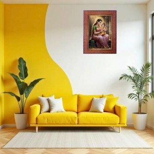 Mata Parvati Lord Shiva Photo Frame 13X17 Inch Religious Wall & Table Decor Frame (F18147X13X17)