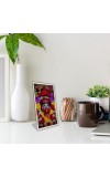 Car Desk/Table Top Maa Tara Acrylic L-Style Photo Stand - 5x7 Inches, Compact And Stylish Spiritual Display (F6701)