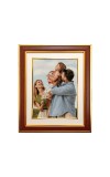 HiTechMart Polystyrene Photo Frame 9x11 Inch with Gold Trim Tabletop Picture Frame for Home Decor, Family Portraits, Wedding & Office