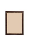 Elegant Brown & Golden Decorative Photo Frame for Wall & Table | Empty Picture Frame for Painting, Certificate, Poster, or Photo Display | Classic Vintage Look – Durable Synthetic Wood Finish
