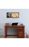 Hitech Sales Shree Krishna Bhagwan Polystyrene Photo Frame for Pooja Room, Temple Decor, Home Decoration and Gifting (Wall and Tabletop, Rectangular, Printed Photo, 7.12 x 9.12 inches Frame, Black)