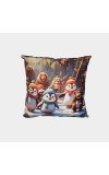 Home Beautiful Multicolour Polyester Cushion