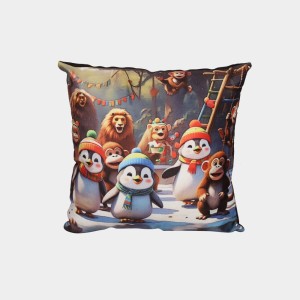 Home Beautiful Multicolour Polyester Cushion
