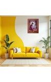 Mata Parvati Lord Shiva Photo Frame 21X25 Inch Religious Wall & Table Decor Frame (F18149X21X25)