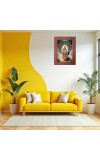 Lord Vishnu Varaha Avatar Photo Frame 13X17 Inch Religious Wall & Table Decor Frame | Lord Vishnu Varaha Avatar Spiritual Photo Frame For Home, Temple & Office (F18374X13X17)