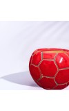 Red Ceramic Flower Pot for Indoor Plants | Handcrafted Decorative Plant Pot for Home, Office & Table Decor (only Pot)