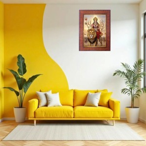 Mata Skandmata Photo Frame 15X19 Inch Religious Wall & Table Decor Frame | Mata Skandmata Spiritual Photo Frame For Home, Temple & Office (F18387X15X19) Mata Skandmata Photo Frame 15X19 Inch Religious Wall & Table Decor Frame | Mata Skandmata Spiritual Photo Frame For Home, Temple & Office (F18387X15X19)