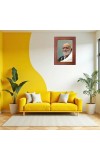 Pujya Morari Bapu Photo Frame 13X17 Inch Religious Wall & Table Decor Frame | Pujya Morari Bapu Spiritual Photo Frame For Home, Temple & Office (F18317X13X17)
