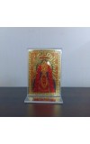 Hitech Sales Gold-Plated Maa Tara Religious Acrylic Photo Frame Hindu God and Goddess Temple Art Decor for Home, Office, Car Dashboard and Gift Purpose