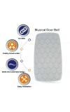 Hitech Sales Musical Door Bell The Right Choice White Hexa Ding Dong Door Bell Stereophonic Bell Wired Door Chime