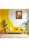Lord Ayyapan Photo Frame Religious Wall & Table Decor Frame | Lord Ayyapan Spiritual Photo Frame For Home, Temple & Office | Decorative Hindu God & Goddess Frame (Pack Of 1) (F18211)
