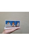 Anukul Chandra Thakur with Borda and Boroma – 3-in-1 Acrylic Photo Frame for Tabletop, Home Decor, Living Room, Spiritual Gift Item