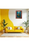 Gautama Buddha Photo Frame 13X17 Inch Religious Wall & Table Decor Frame | Gautama Buddha Spiritual Photo Frame For Home, Temple & Office (F18187X13X17)