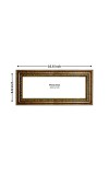 Hitech Sales Anukul Chandra Thakur Pariwar in One Religious Photo Frame (16.6 x 6.6 inches, Golden, Pvc Frame)