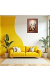 Guru Nanak Photo Frame 13X17 Inch Religious Wall & Table Decor Frame | Guru Nanak Spiritual Photo Frame For Home, Temple & Office | Decorative Hindu God & Goddess Frame (Pack Of 1) (F18250)