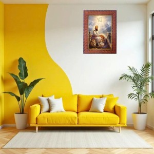 Guru Nanak Photo Frame 17X21 Inch Religious Wall & Table Decor Frame | Guru Nanak Spiritual Photo Frame For Home, Temple & Office | Decorative Hindu God & Goddess Frame (Pack Of 1) (F18250) Guru Nanak Photo Frame 17X21 Inch Religious Wall & Table Decor Frame | Guru Nanak Spiritual Photo Frame For Home, Temple & Office | Decorative Hindu God & Goddess Frame (Pack Of 1) (F18250)
