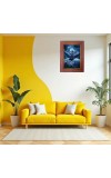 Guru Nanak Photo Frame 13X17 Inch Religious Wall & Table Decor Frame | Guru Nanak Spiritual Photo Frame For Home, Temple & Office | Decorative Hindu God & Goddess Frame (Pack Of 1) (F18238)