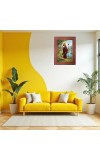 Gaur Gopal Das Photo Frame 13X17 Inch Religious Wall & Table Decor Frame | Gaur Gopal Das Spiritual Photo Frame For Home, Temple & Office | Decorative Hindu God & Goddess Frame (Pack Of 1) (F18333
