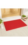 Hitech Sales, Premium Non-Slip Door Mat for Indoor & Outdoor Use – Water-Absorbent and Easy to Clean (RED)