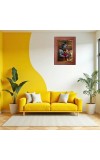 Lord Vishnu Varaha Avatar Photo Frame 13X17 Inch Religious Wall & Table Decor Frame | Lord Vishnu Varaha Avatar Spiritual Photo Frame For Home, Temple & Office (F18152X13X17)
