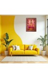 Lord Hanuman Photo Frame Religious Wall & Table Decor Frame | Lord Hanuman Spiritual Photo Frame For Home, Temple & Office | Decorative Hindu God & Goddess Frame (Pack Of 1) (F18218)