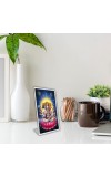 Car Desk/Table Top Panchmukhi Hanuman Acrylic L-Style Photo Stand - 2.5x3.5 Inches, Compact And Stylish Spiritual Display (F6673)