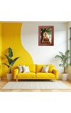 Lord SuryaDev Photo Frame Religious Wall & Table Decor Frame | Lord SuryaDev Spiritual Photo Frame For Home, Temple & Office | Decorative Hindu God & Goddess Frame (Pack Of 1) (F18203)