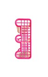 3-Tier Plastic Storage Rack Shelf for Kitchen, Bathroom, or Office | Multipurpose Organizer | Durable & Lightweight | Pink & Beige