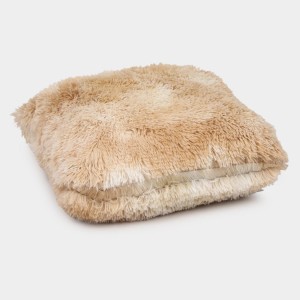 Beige Polyester Cushion