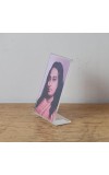 HiTechMart 2.5x3.5 Inch Acrylic L-Shaped Paramahansa Yogananda Photo Frame Stand – Small Picture Frame for Car Dashboard, Desk, Office – Clear Acrylic Frame (6.5x9 cm)