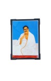 Hitech Sales Sri Sri Baroda Hindu religious Wooden Laminated Photo Frame 5x7 Inch Decorative Frame for Home, Office, and Temple