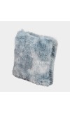 Home Beautiful Grey Fur Polyester Cushion