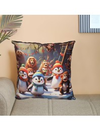 Home Beautiful Multicolour Polyester Cushion
