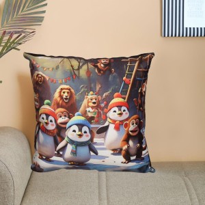 Home Beautiful Multicolour Polyester Cushion
