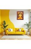 Ramakrishna Paramahansa Photo Frame 13X17 Inch Religious Wall & Table Decor Frame | Ramakrishna Paramahansa Spiritual Photo Frame For Home, Temple & Office | Decorative Hindu God & Goddess Frame (