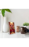 Car Desk/Table Top Lord Ganesha Acrylic L-Style Photo Stand - 2.5x3.5 Inches, Compact And Stylish Spiritual Display (F6657)