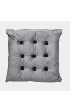 Home Beautiful Dark Grey Polyester Cushion