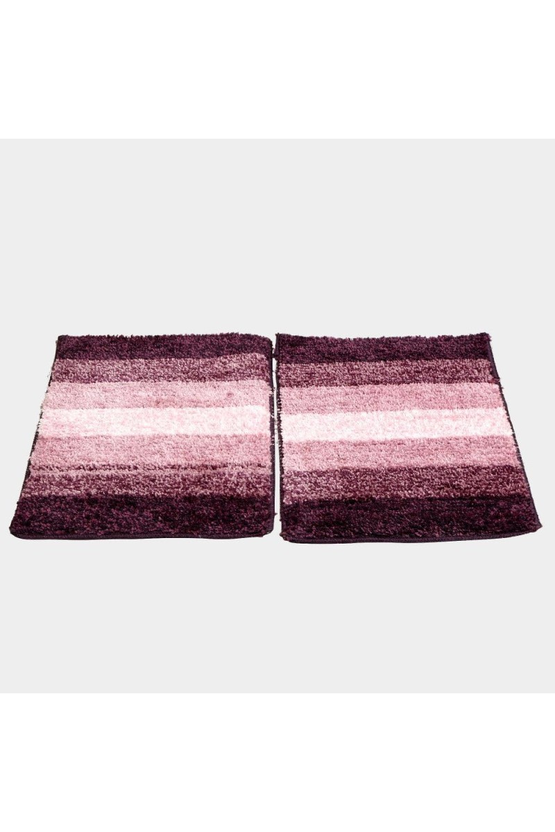 Home Beautiful Anti-Skid Purple Polyester Door Mat