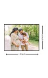 Hitech Sales Personalized Photo Frames for Table and Walls Decoration, Gifts and Home decor laminated photo | 8 x 12 inch, (No glass)